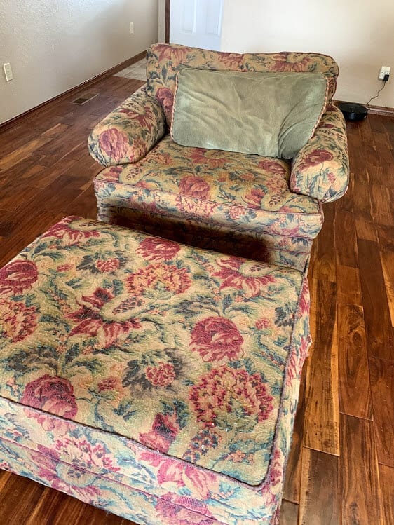 Reupholstering a couch