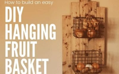 How to Make a DIY Hanging Fruit Basket