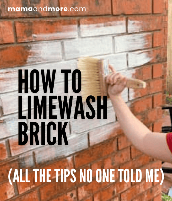 How to limewash brick house