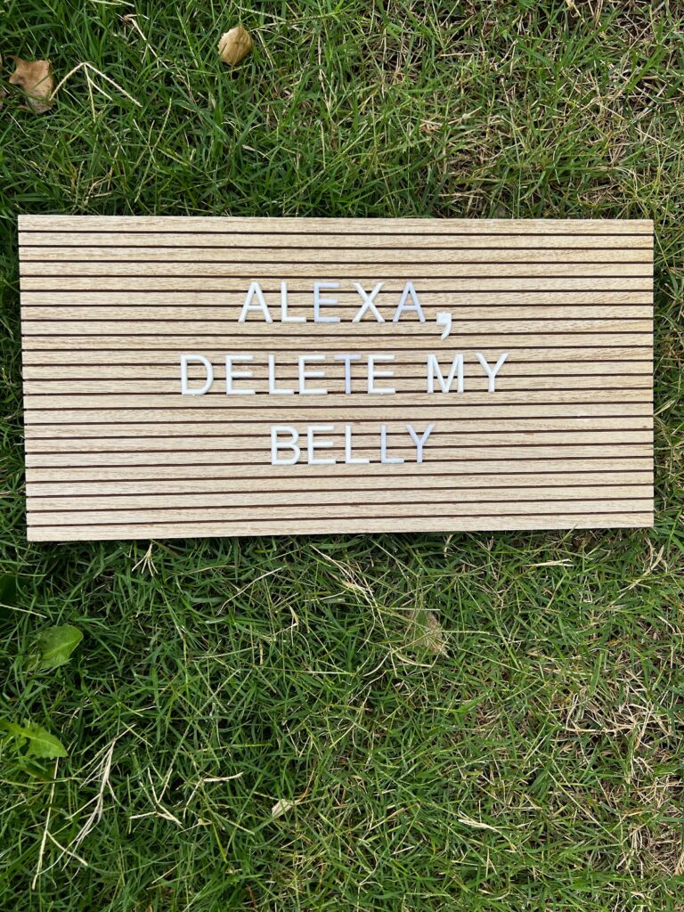 Alexa, delete my belly